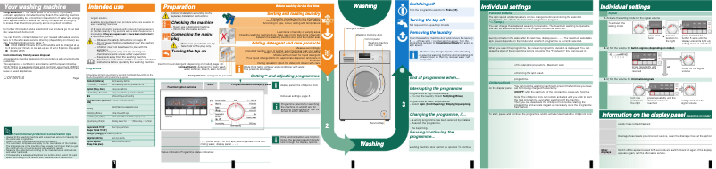 Imagen de la primera página del manual del dispositivo WAB28266SN