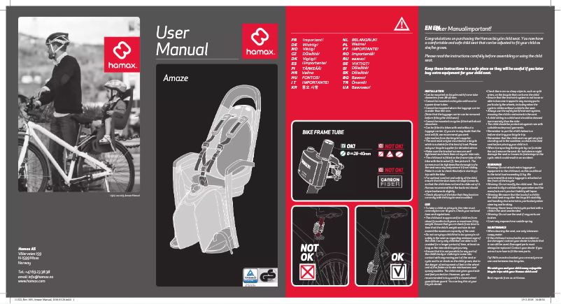 Página 1 del manual Manual de usuario Hamax Amaze