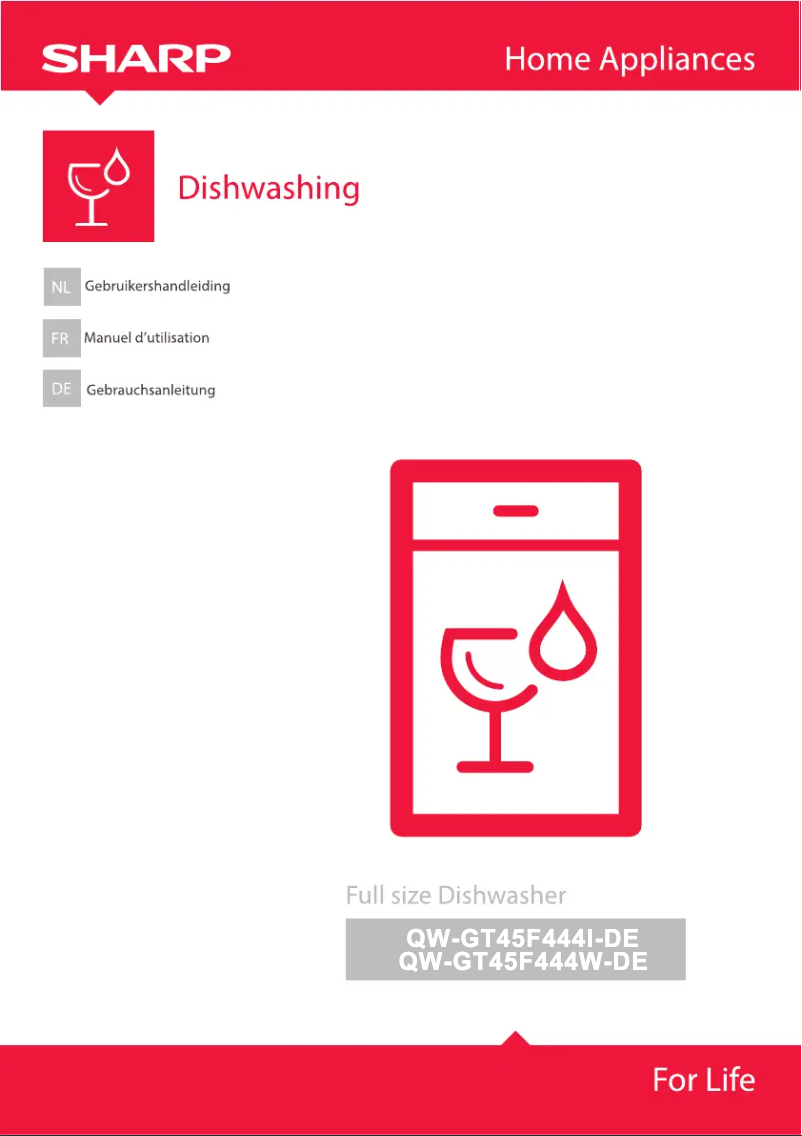 Página nº 1 - Manual de usuario Sharp QWGT45F444IDE