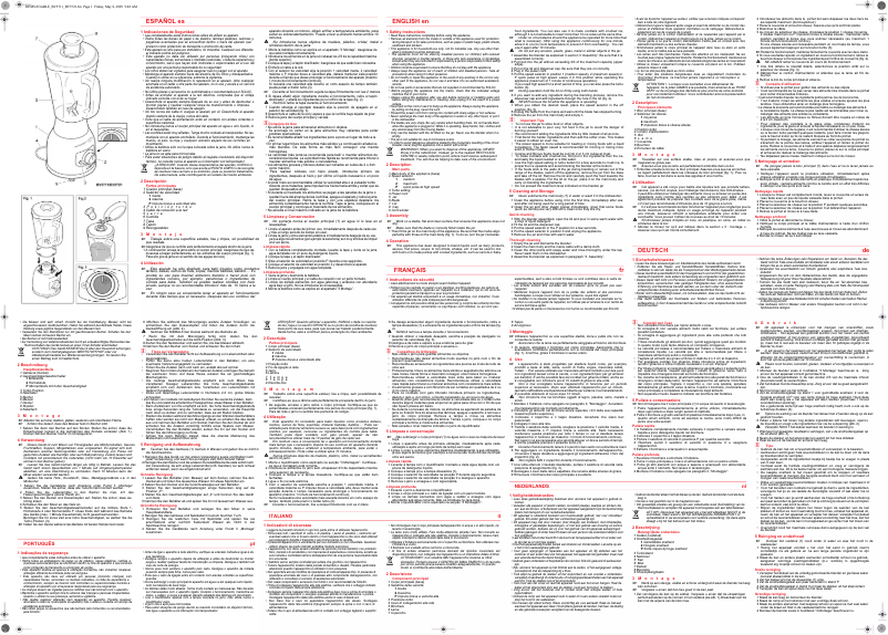 Página 1 del manual Manual de usuario Solac BV5711