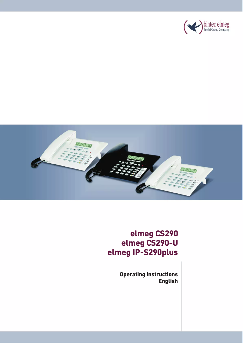 Imagen de la primera página del manual del dispositivo CS410-U