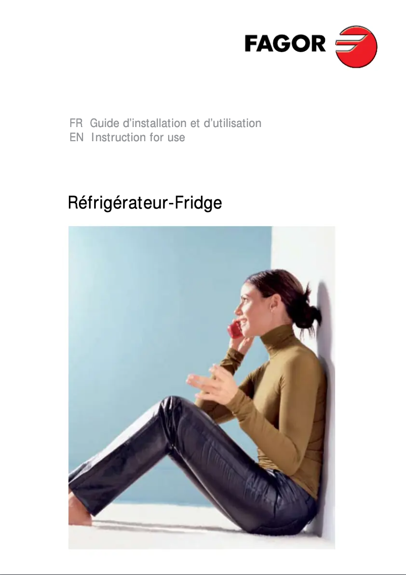 Página nº 1 - Manual de usuario Fagor FFJ1650X