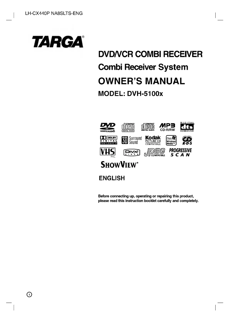 Imagen de la primera página del manual del dispositivo LH-CX449P