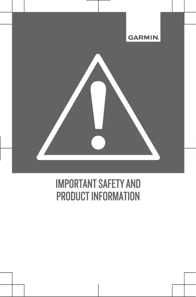 Imagen de la primera página del manual del dispositivo eTrex 32x