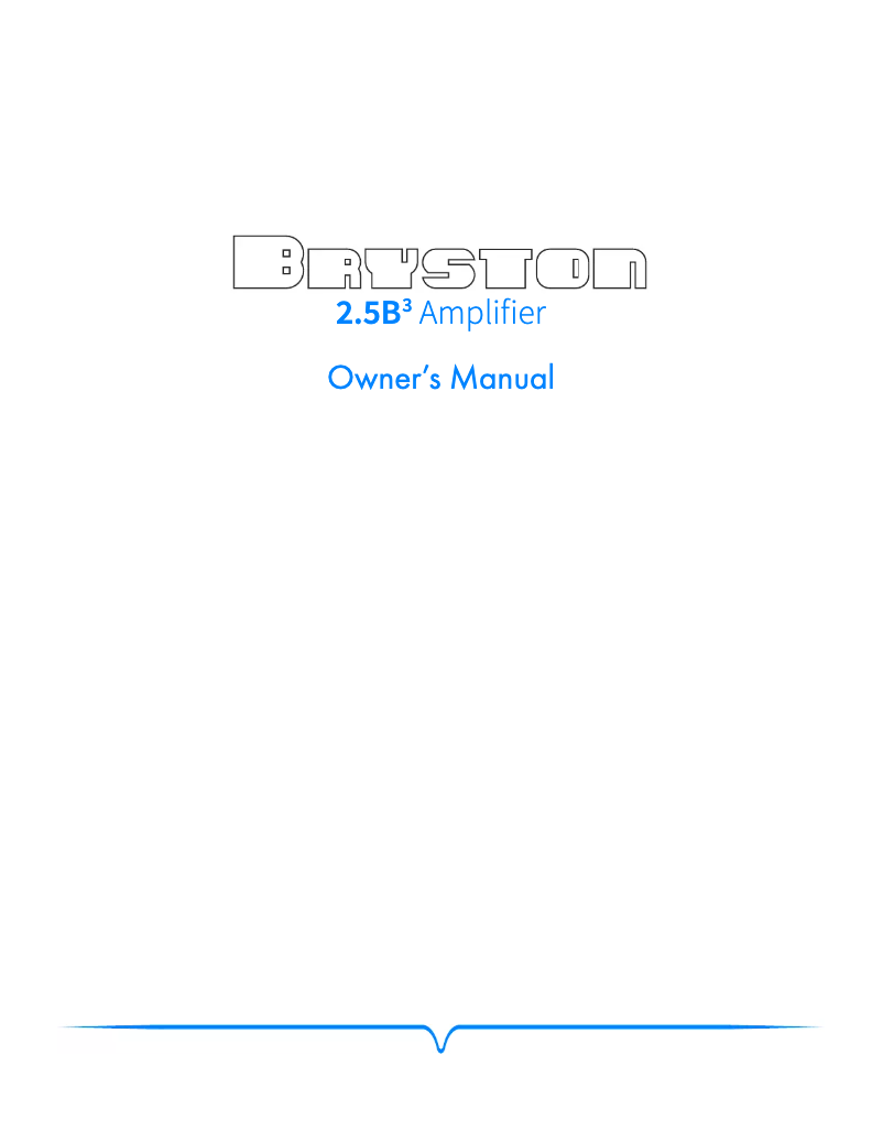 Imagen de la primera página del manual del dispositivo 2.5B3