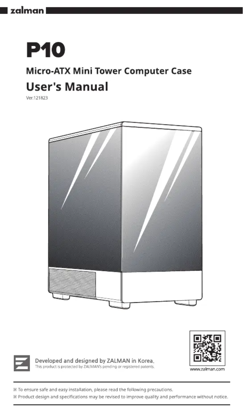 Imagen de la primera página del manual del dispositivo P10