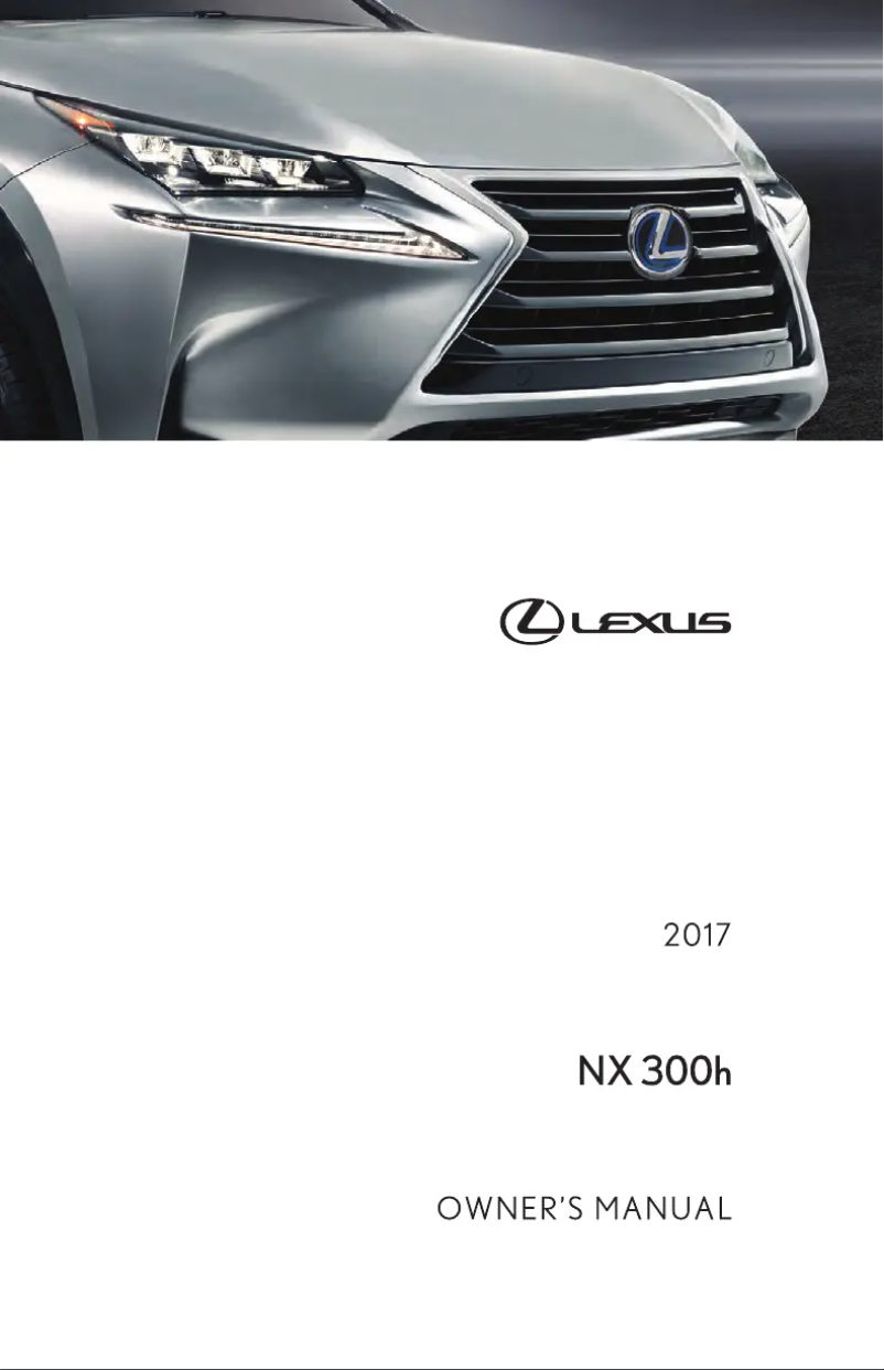 Imagen de la primera página del manual del dispositivo NX 300h (2017)