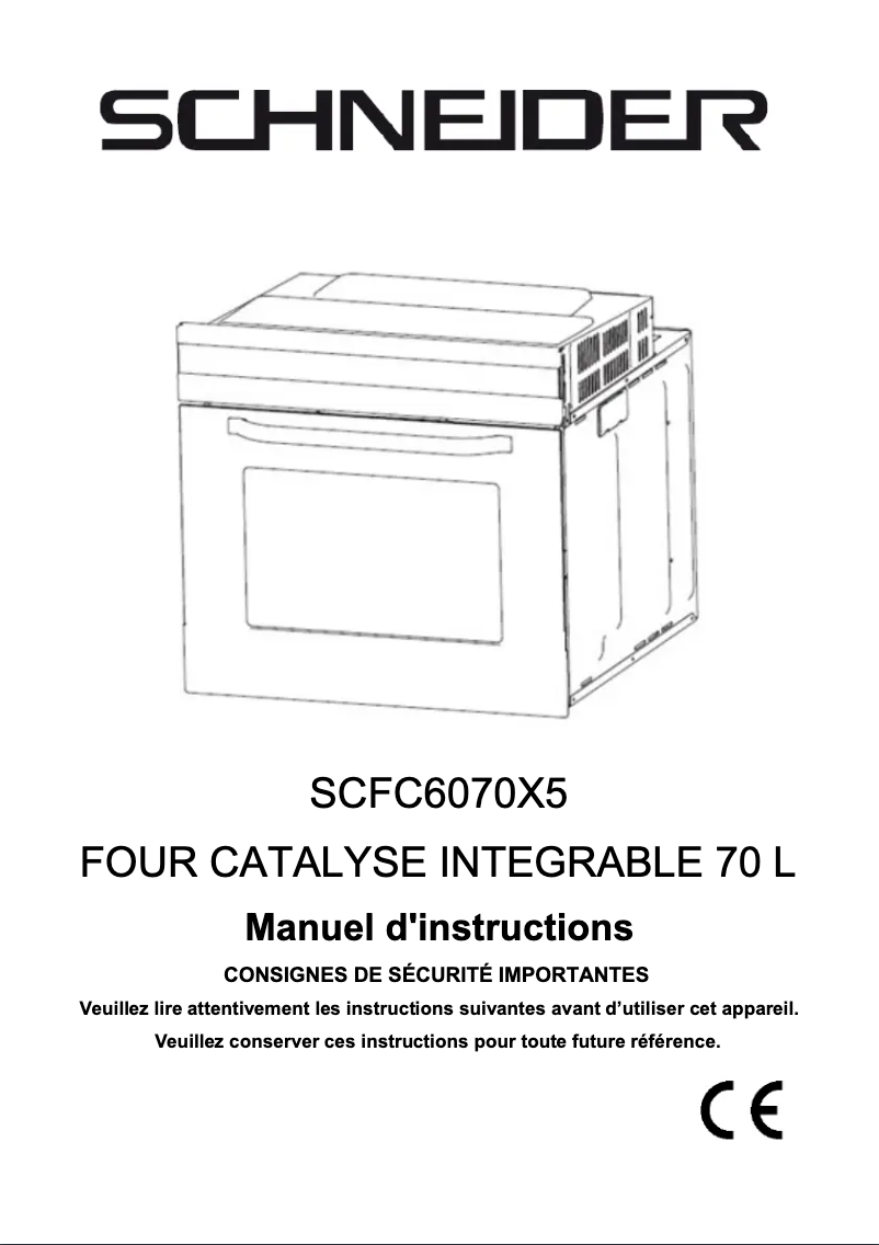 Imagen de la primera página del manual del dispositivo SCFC6070X5