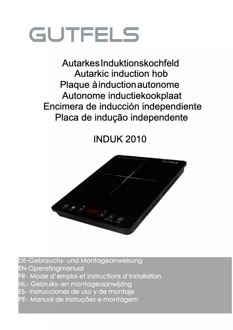 Página 1 del manual Manual de usuario GUTFELS INDUK 2010