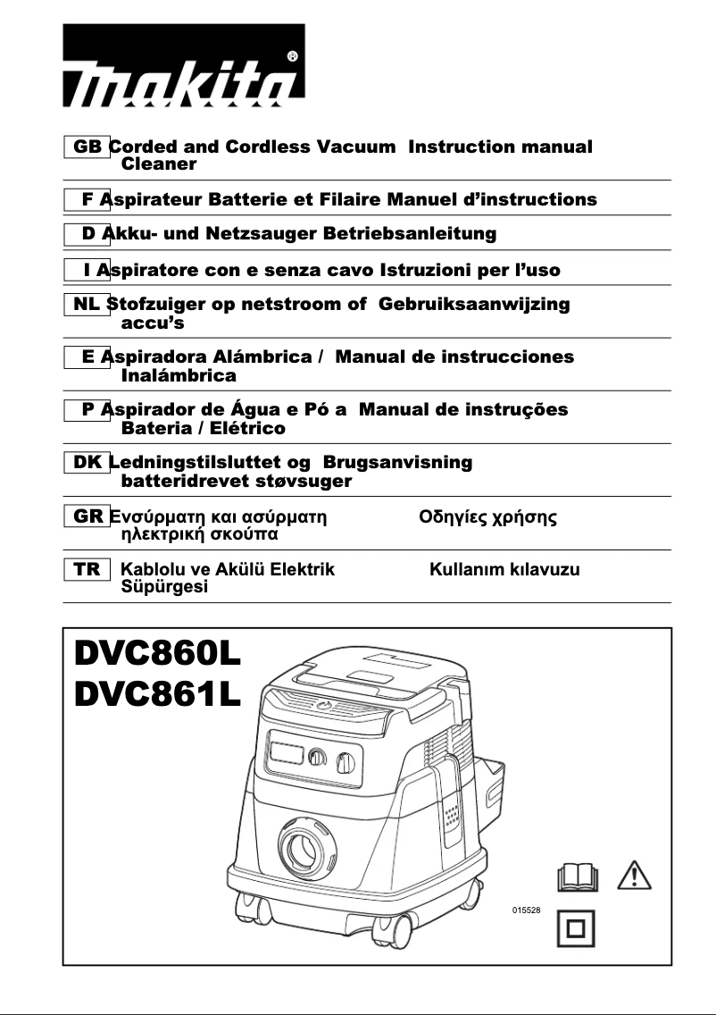 Imagen de la primera página del manual del dispositivo DVC860LZ