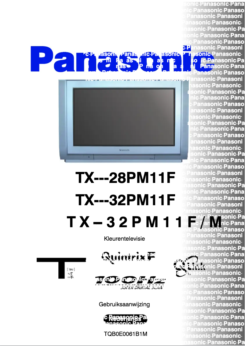 Página nº 1 - Manual de usuario Panasonic TX-32PM11FM