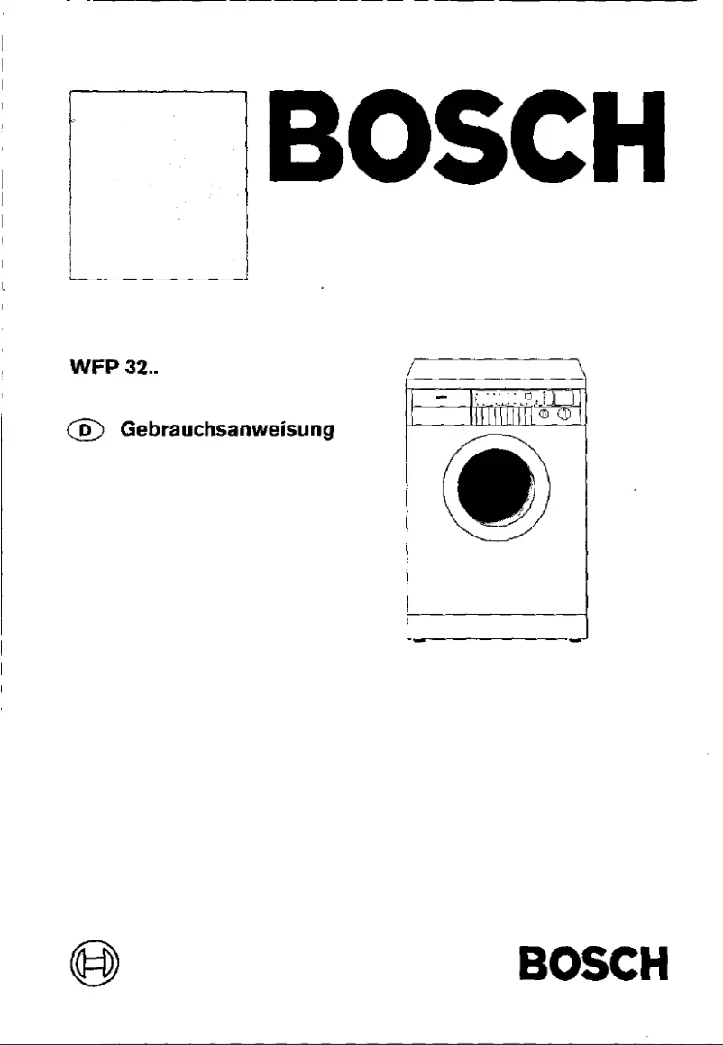 Imagen de la primera página del manual del dispositivo WFP3290