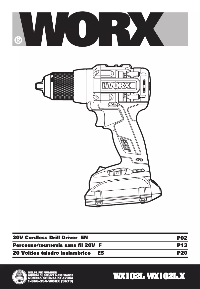 Imagen de la primera página del manual del dispositivo WX102L