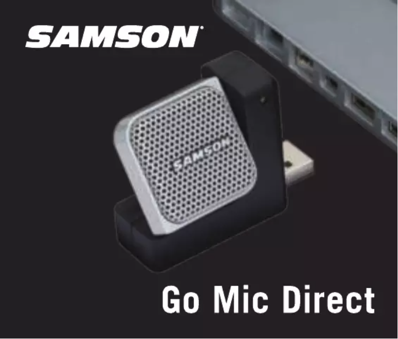 Imagen de la primera página del manual del dispositivo GO MIC DIRECT