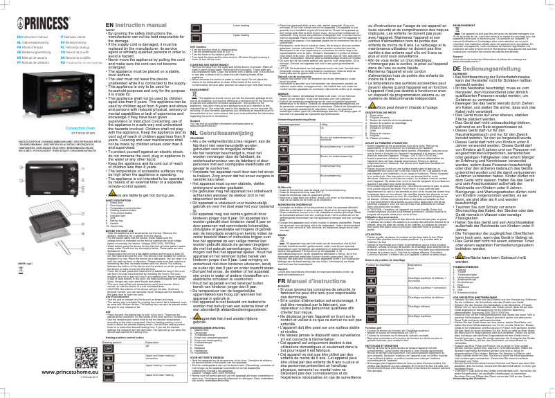 Página 1 del manual Manual de usuario Princess 112741