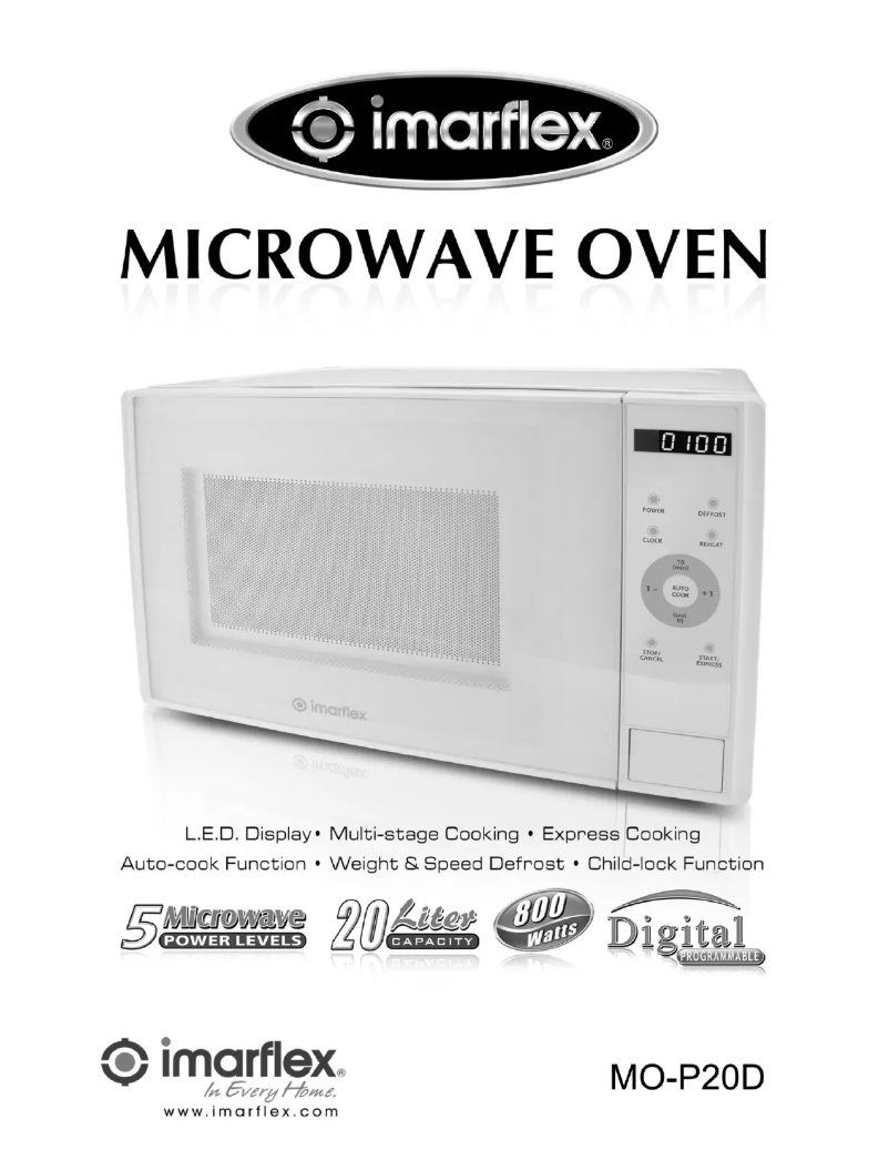 Página 1 del manual Manual de usuario Imarflex MO-P20D