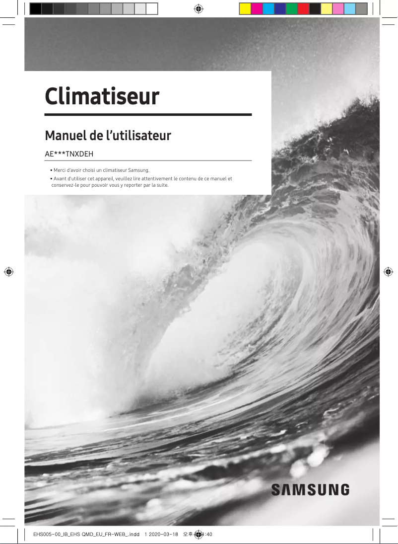 Imagen de la primera página del manual del dispositivo AE028TNXDEH