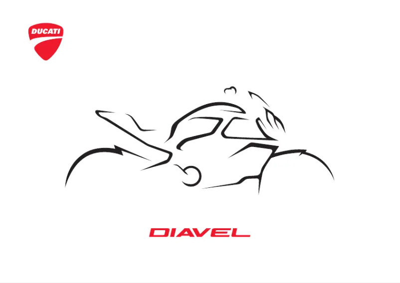 Imagen de la primera página del manual del dispositivo Diavel V4 (2023)