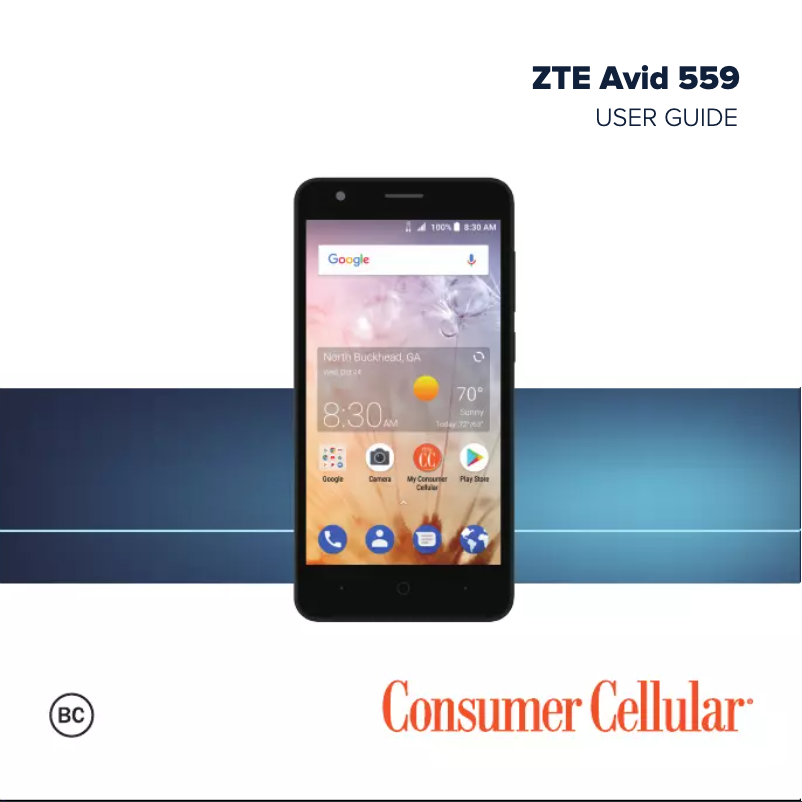 Imagen de la primera página del manual del dispositivo Avid 559