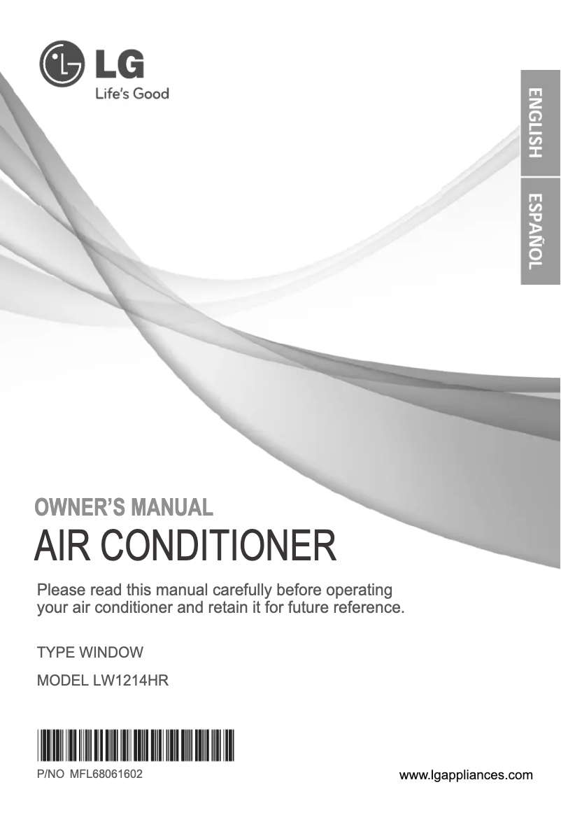 Imagen de la primera página del manual del dispositivo LW1214HR