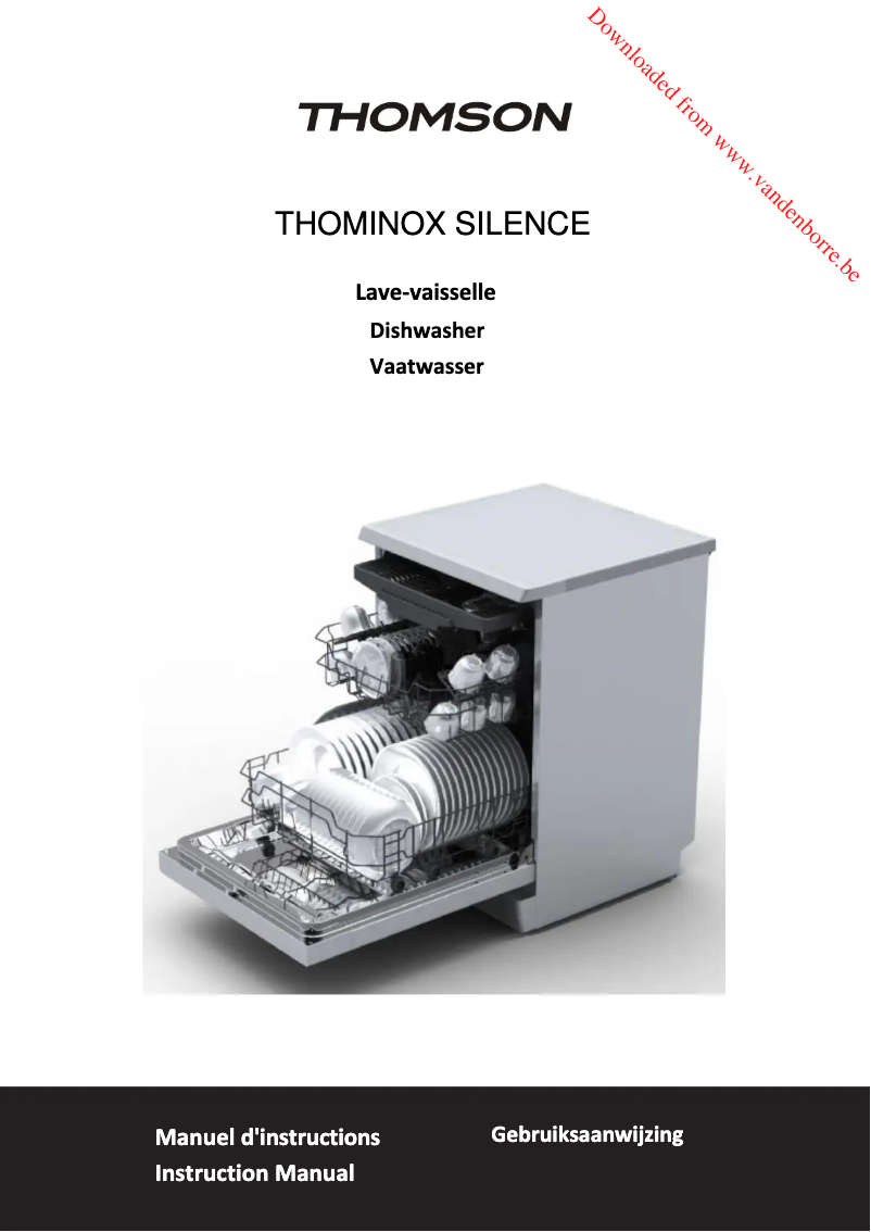 Imagen de la primera página del manual del dispositivo Thomonix SILENCE