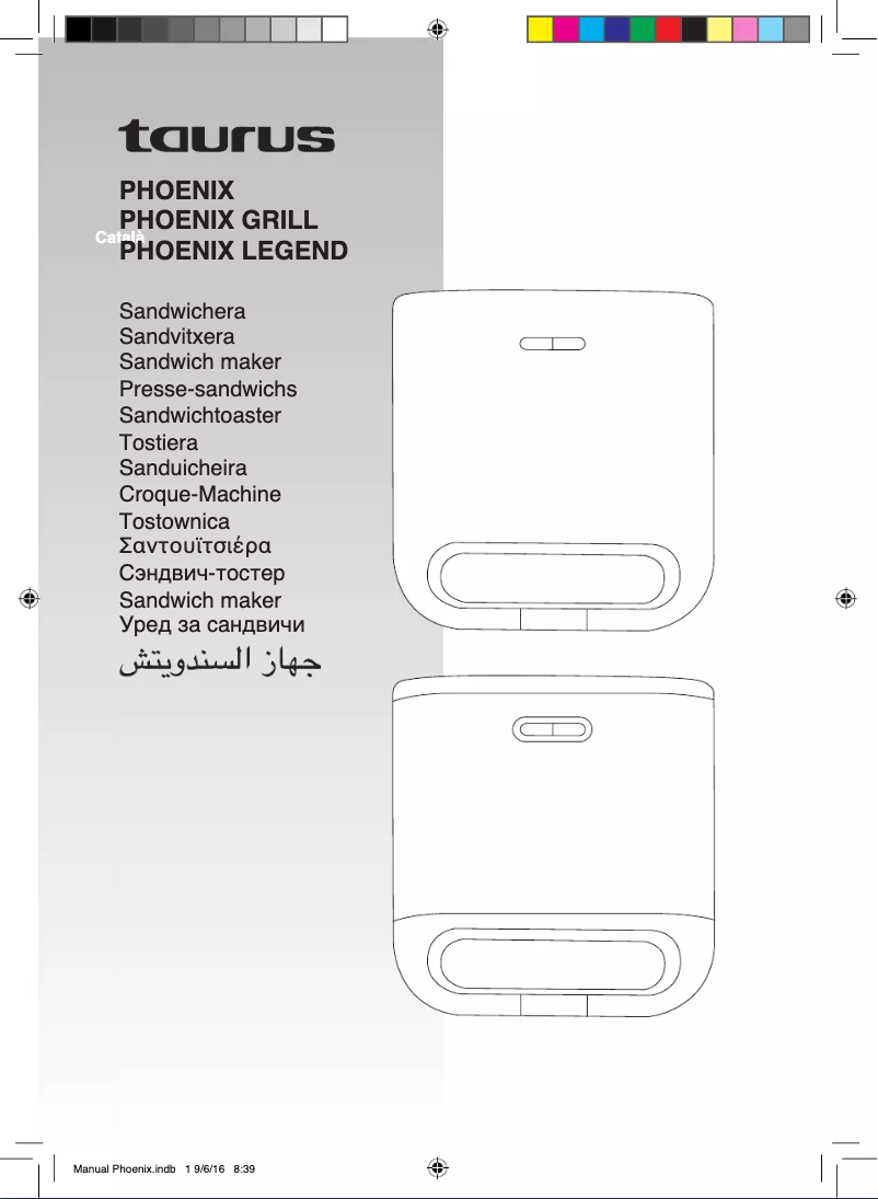 Página 1 del manual Manual de usuario Taurus Phoenix Legend