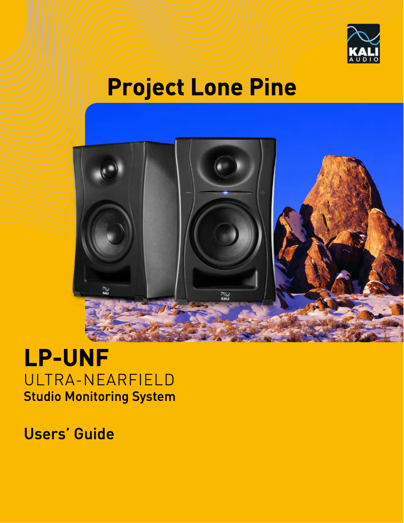 Imagen de la primera página del manual del dispositivo LP-UNF