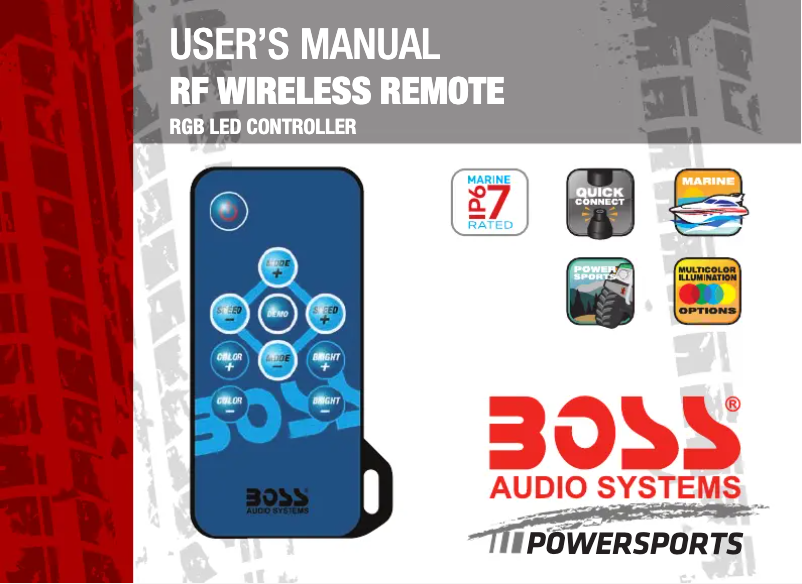 Página nº 1 - Manual de usuario Boss WP6