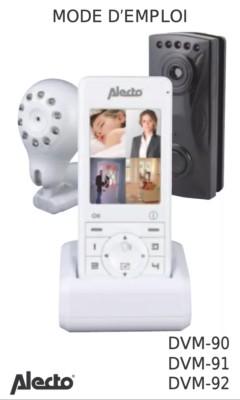 Página 1 del manual Manual de usuario Alecto DVM-98