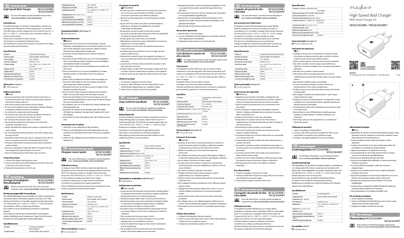 Página 1 del manual Manual de usuario Nedis WCQC302ABK
