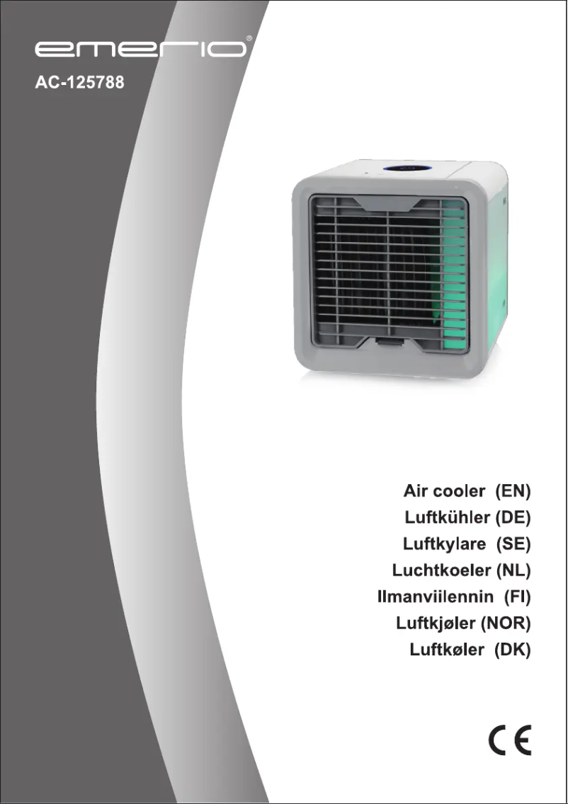 Imagen de la primera página del manual del dispositivo AC-125788