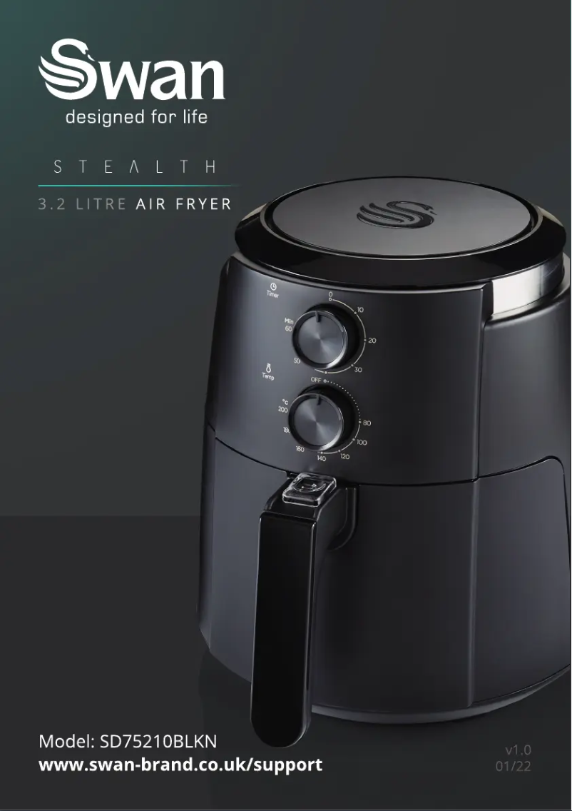 Página 1 del manual Manual de usuario Swan SD75210BLKN