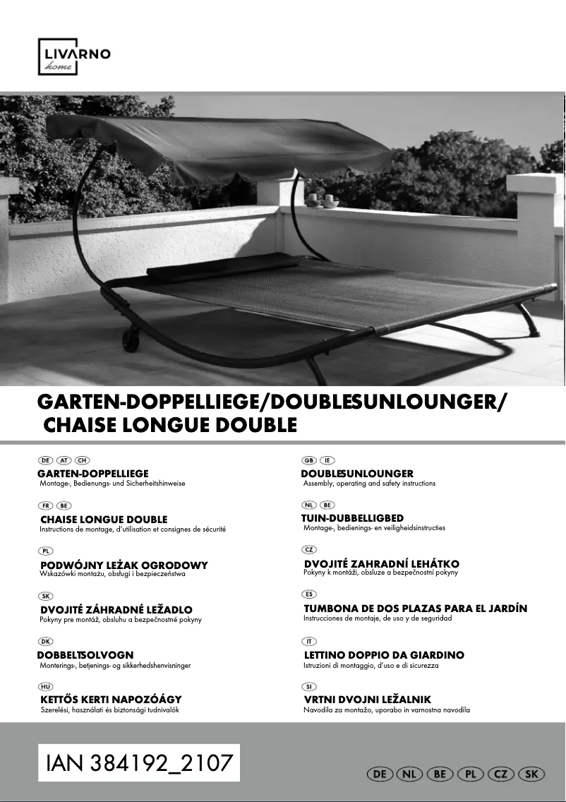 Imagen de la primera página del manual del dispositivo HG04786