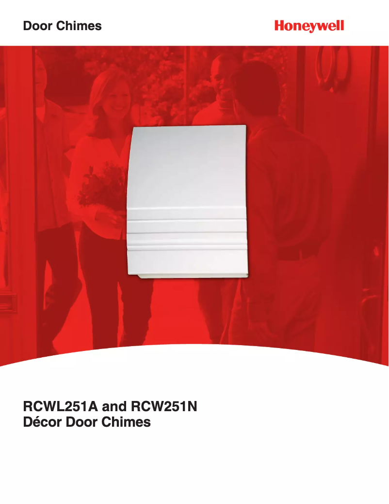 Imagen de la primera página del manual del dispositivo RCWL251A