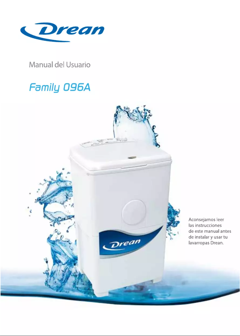 Imagen de la primera página del manual del dispositivo Family 096 A