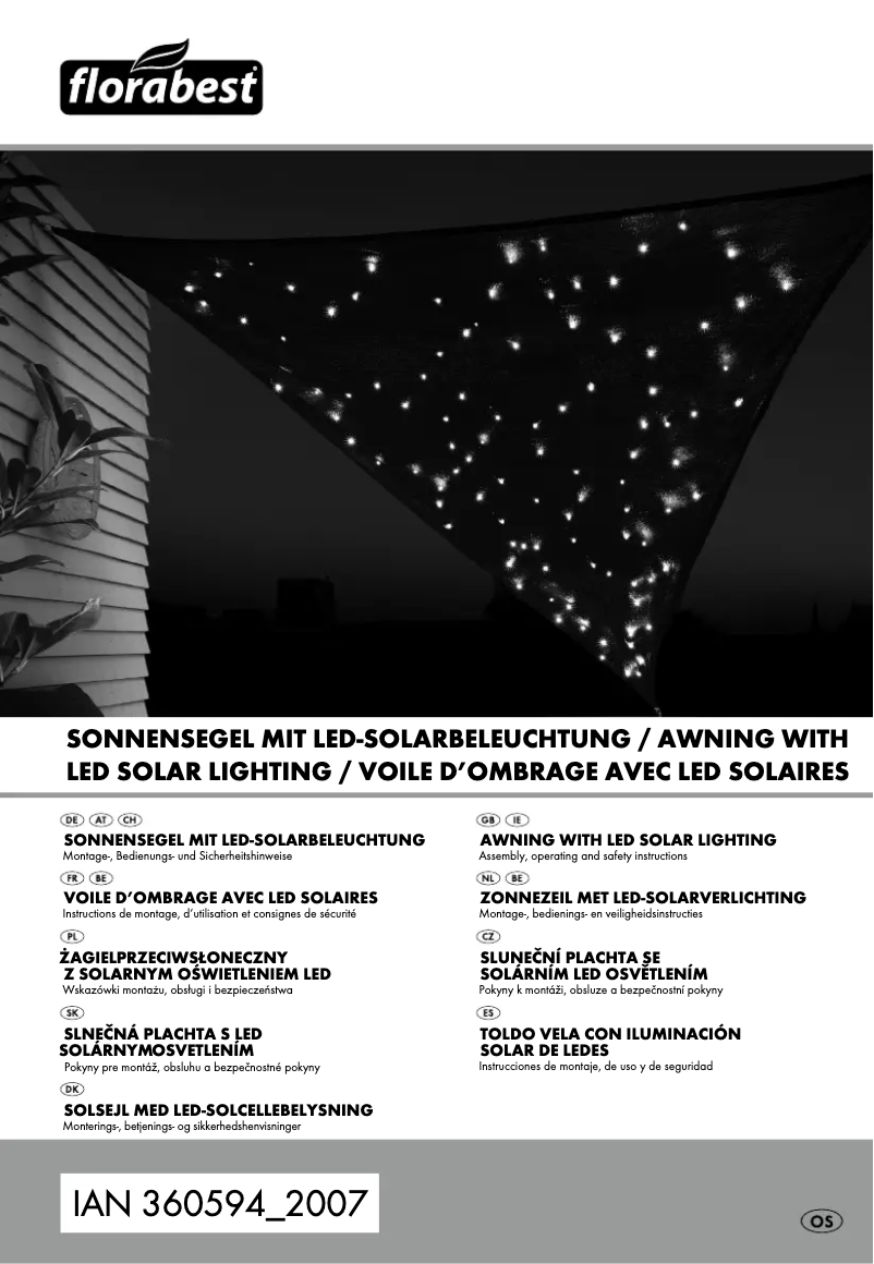 Imagen de la primera página del manual del dispositivo IAN 360594