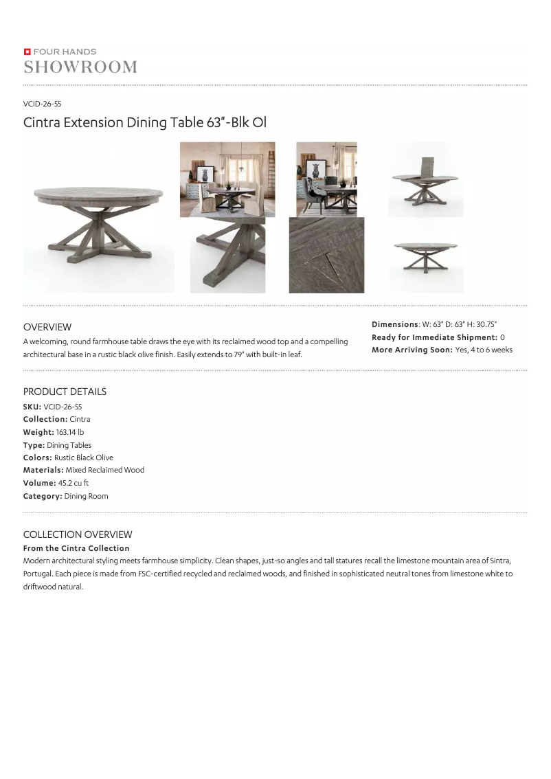 Imagen de la primera página del manual del dispositivo Cintra VCID-26-55