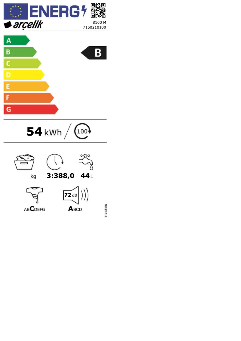 Imagen de la primera página del manual del dispositivo 8100 M