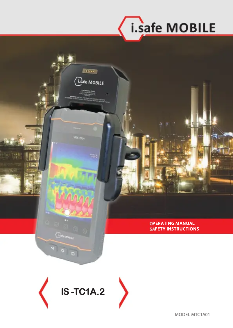 Imagen de la primera página del manual del dispositivo IS-TC1A.2