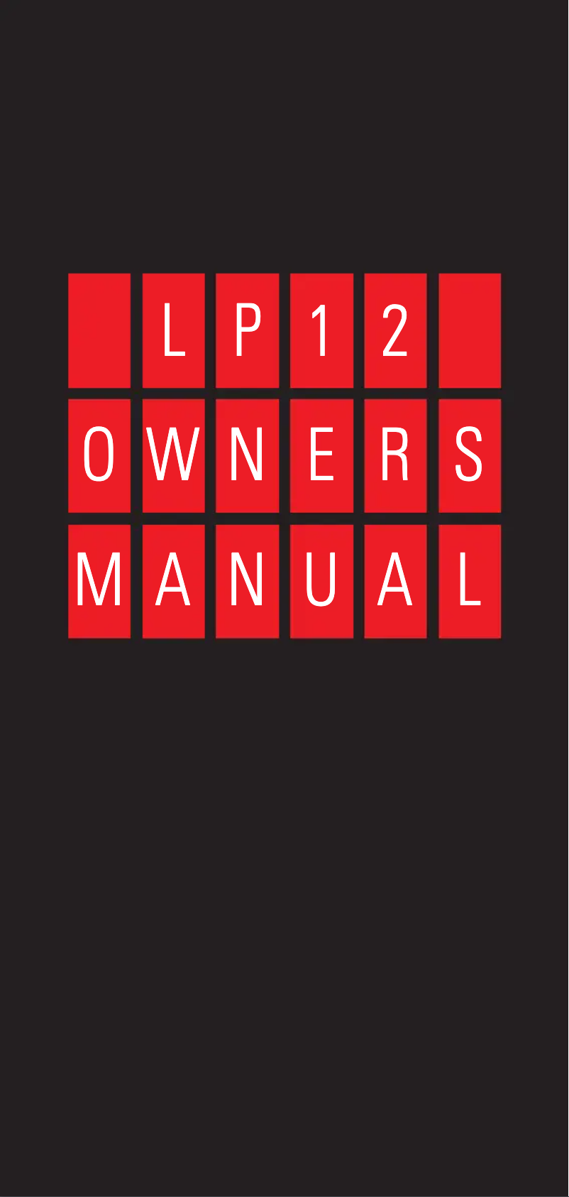 Página 1 del manual Manual de usuario Linn Akurate LP12