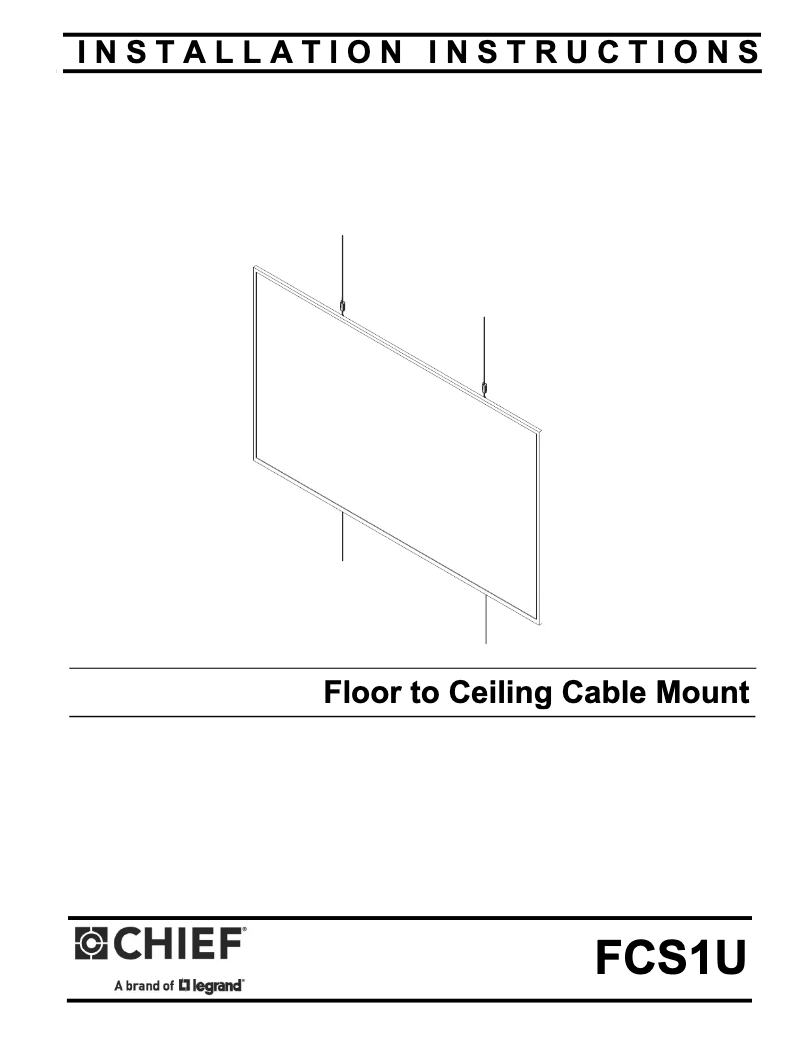 Imagen de la primera página del manual del dispositivo FCS1U