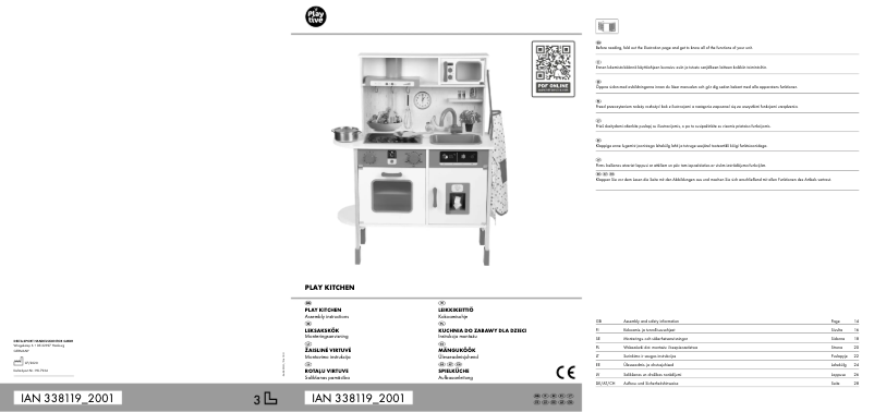 Imagen de la primera página del manual del dispositivo IAN 338119