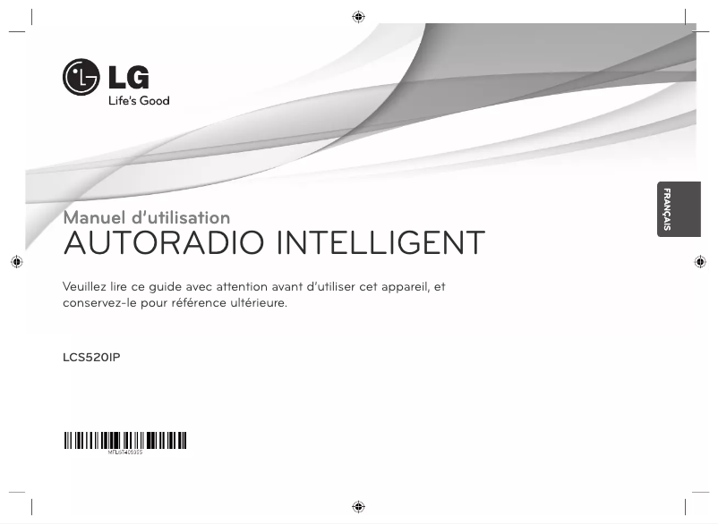 Imagen de la primera página del manual del dispositivo LCS520IP