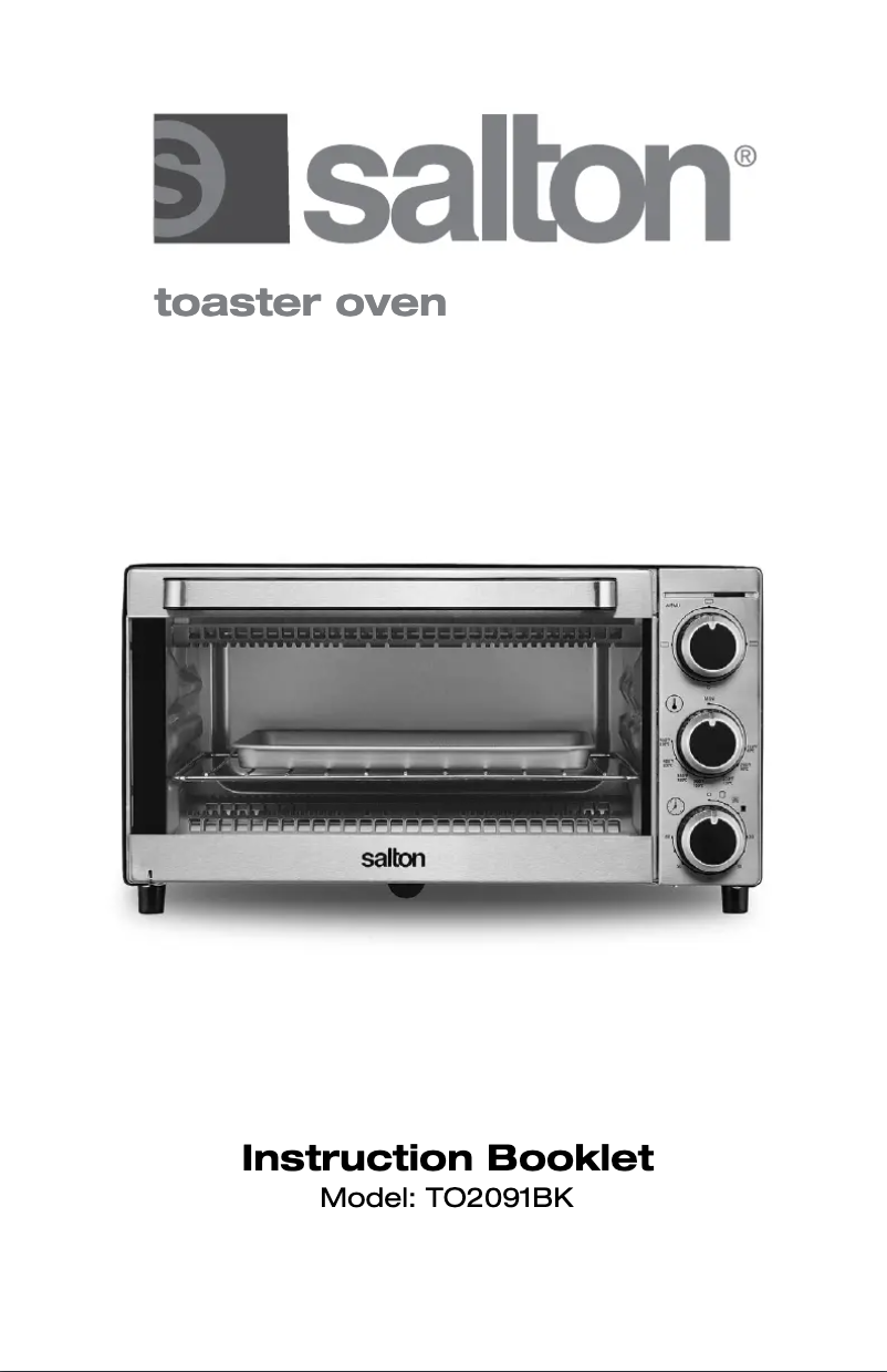Página nº 1 - Manual de usuario Salton TO2091BK