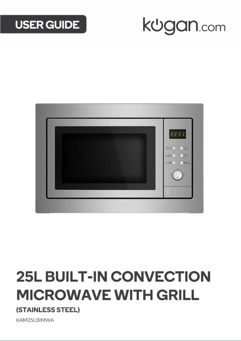 Imagen de la primera página del manual del dispositivo KAM25LBIMWA