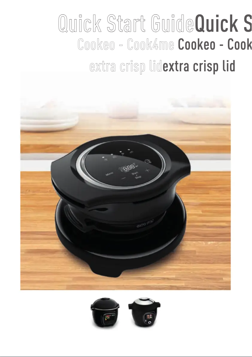 Imagen de la primera página del manual del dispositivo Cook4Me