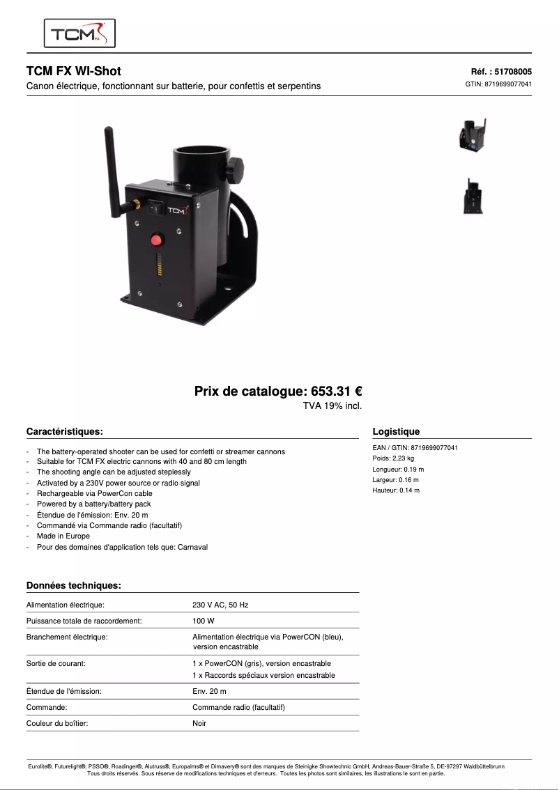 Imagen de la primera página del manual del dispositivo WII-Shot