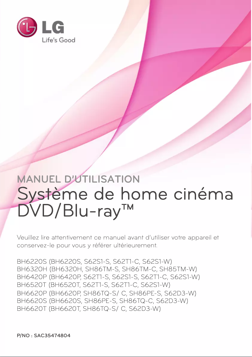 Imagen de la primera página del manual del dispositivo BH6420P