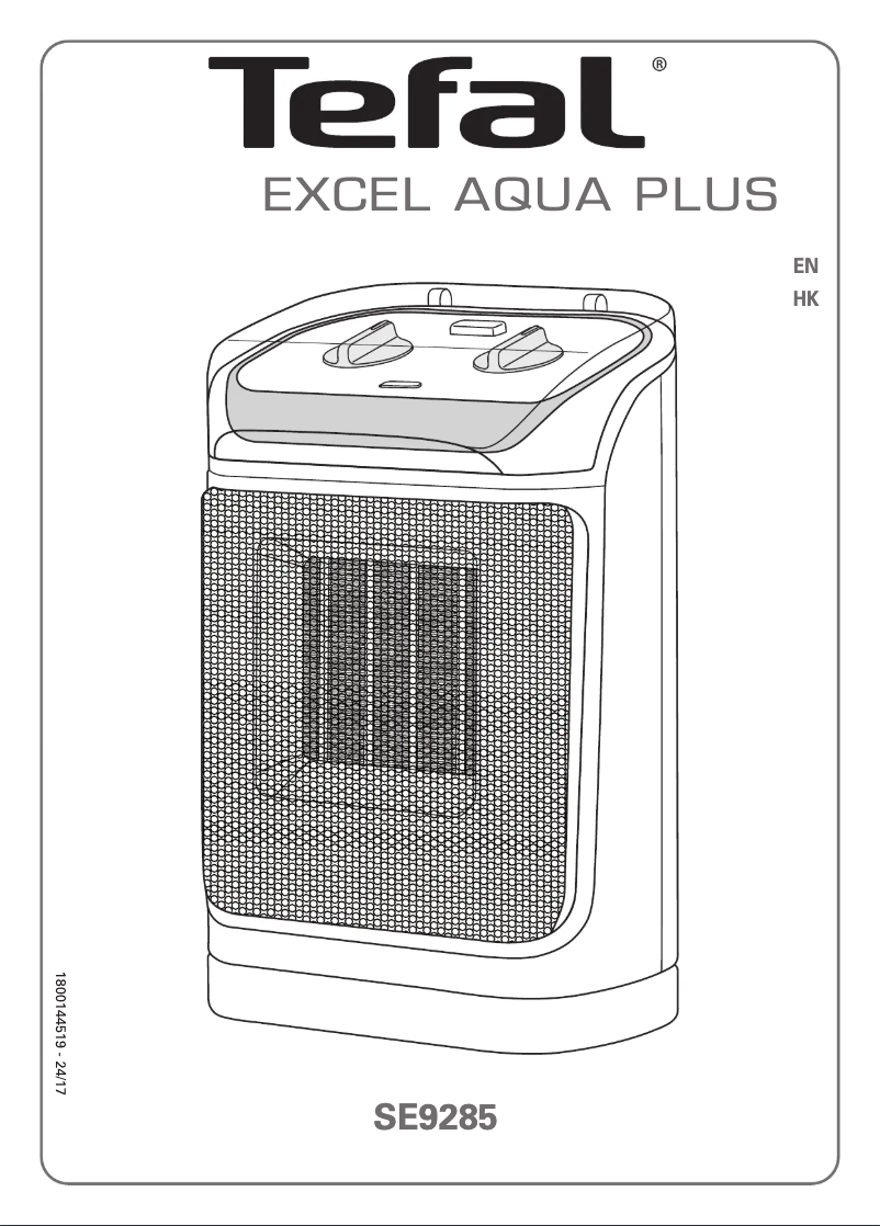 Página nº 1 - Manual de usuario Tefal Excel Aqua Plus SE9285