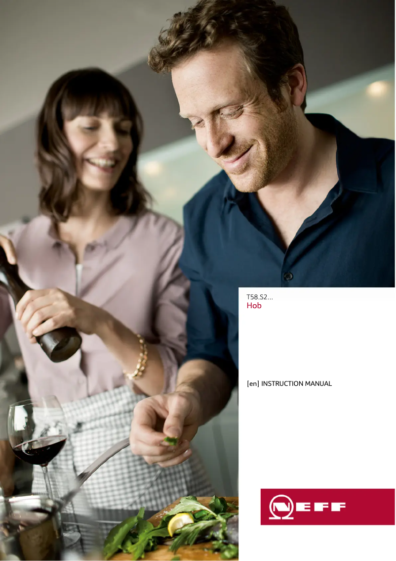 Página 1 del manual Manual de usuario Neff TTS5821N